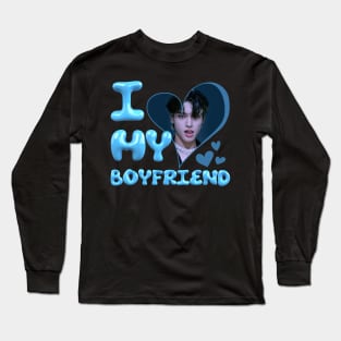 Kpop ATEEZ Wooyoung I Love My Boyfriend Long Sleeve T-Shirt